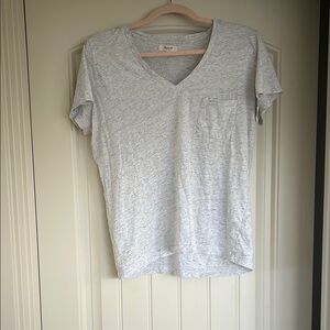 Madewell Gray Short Sleeve T-Shirt